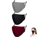 Xinber Cloth Face Mask, Cotton Masks Adjustable Face Mouth-Muffle