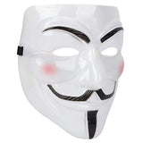 Miuion Guy Fawkes Mask -V for Vendetta, Anonymous Hacker Cosplay Party Mask