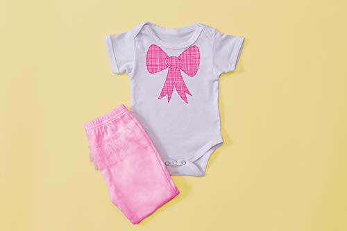 Cricut White Baby Bodysuit, 0 – 3 Months, Blanks Infusible Ink, 0-3