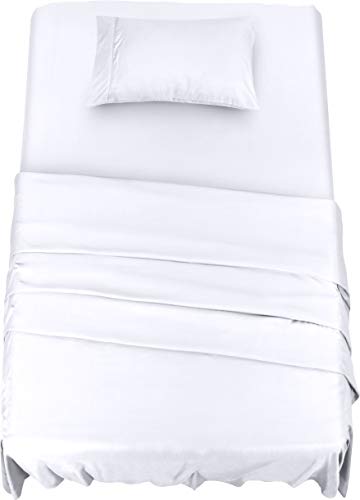 Utopia Bedding Bed Sheet Set - 3 Piece Twin Bedding - Soft Brushed Microfiber Fabric