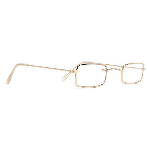 Skeleteen Old Man Costume Glasses - Rectangular Granny Dress Up Eyeglasses - 1 Pair