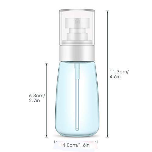 Spray Bottle Travel Size, Yamyone 2Pcs 60ml/2oz Fine Mist Hairspray Bottle