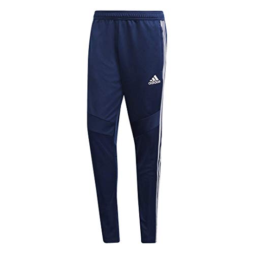 adidas Men's Tiro 19 Training Soccer Pants, Tiro '19 Pants, Dark Blue/White, X-Small