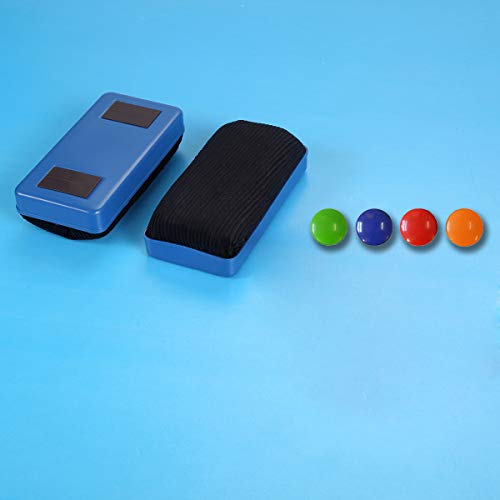 Welmors Office Magnetic White Board, Small Dry Erase Board 12'' x 16'', Aluminium