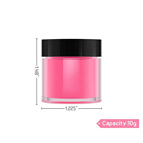 Acrylic Powder, MTMKQ 18 Colors Acrylic Nail Art Tips UV Gel Powder Dust Design