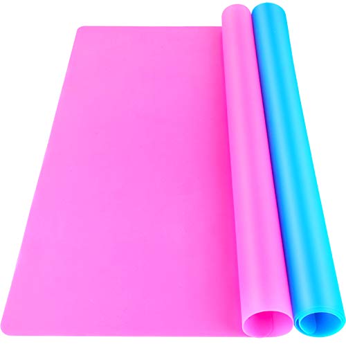 LEOBRO 2 Pack 15.7" x 11.7" Large Silicone Sheet