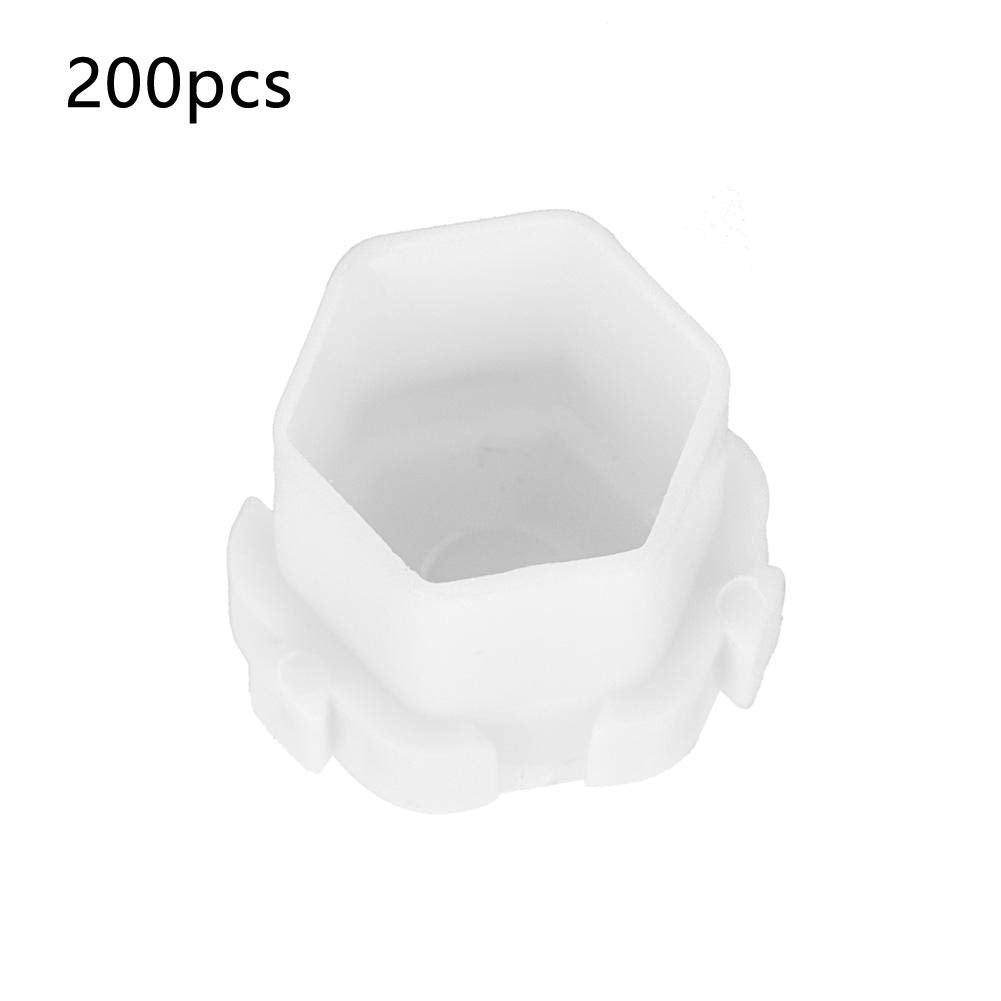 200Pcs Tattoo Ink Cups, Tattoo Pigment Ink Caps Honeycomb Shape Pigment Holder Cups Permanent Makeup Supplies For Tattooing Tattoo Machine (01#)