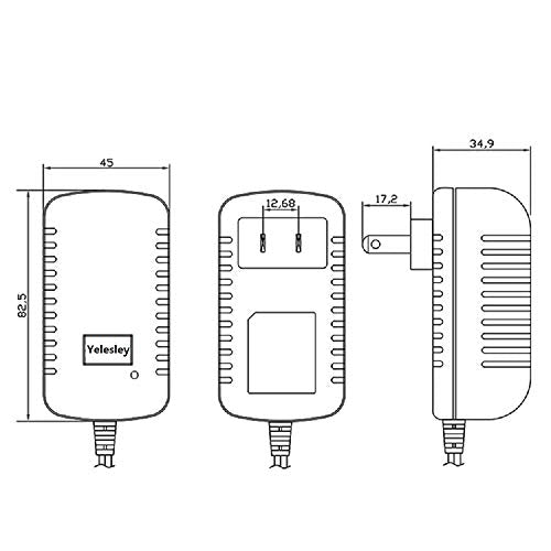 AC to DC Converter 2A 24W Car Cigarette Lighter Socket 110-240V to 12V AC/DC Power