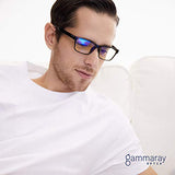 GAMMA RAY 003 UV Glare Protection Amber Tinted Computer Readers Glasses