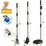 Niubya Dog Pooper Scooper, Extra Large Poop Scooper for Large and Small Dogs