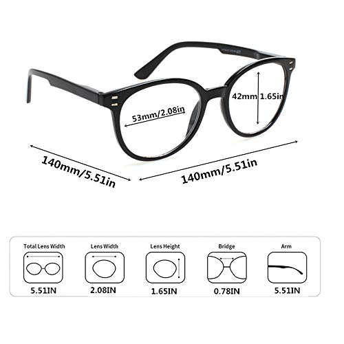 3 Pack Reading Glasses Spring Hinge Stylish Readers Black / Tortoise