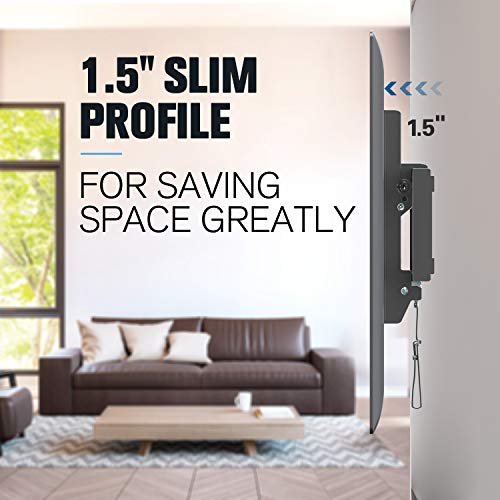 Mounting Dream UL Listed TV Mount for Most 37-70 Inches TVs, Universal Tilt TV Wall