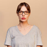 GAMMA RAY 003 UV Glare Protection Amber Tinted Computer Readers Glasses