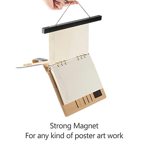 Radezon 8 inch Wide Magnetic Poster Hanger Frame, 8x10 8x20 8x11 Wood Frame
