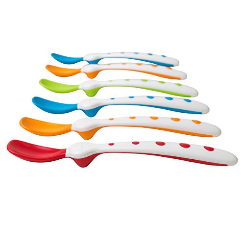 First Essentials by NUK Rest Easy Spoons, 6 Pack, 6+ Months