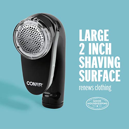 Conair Rechargeable Fabric Defuzzer/Shaver, Black