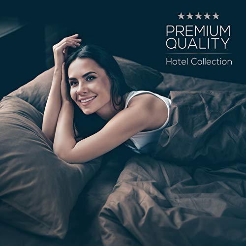 Mueller Ultratemp Bed Sheets Set, Super Soft 1800 Thread Count Egyptian 18-24 Inch