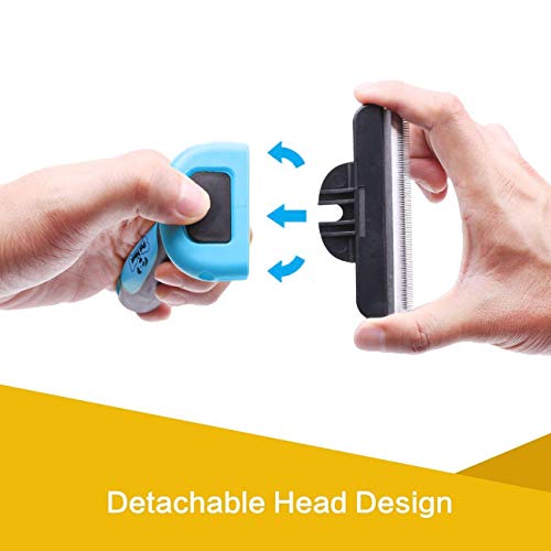 Pet Grooming Brush Effectively Reduces Shedding by Up to 95% Professional