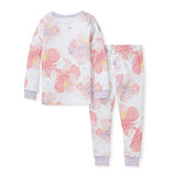 Burt's Bees Baby Baby Girls' Pajamas, Tee and Pant 2-Piece Pj Set, 100% Organic Cotton