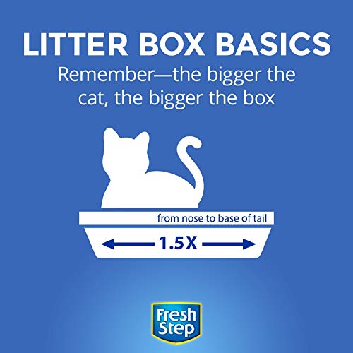 Fresh Step Lightweight Extreme Cat Litter, Scented with Febreze, 15.4 Lb