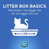 Fresh Step Lightweight Extreme Cat Litter, Scented with Febreze, 15.4 Lb