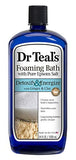Dr Teal's Foaming Bath with Pure Epsom Salt, Detoxify & Energize with Ginger & Clay