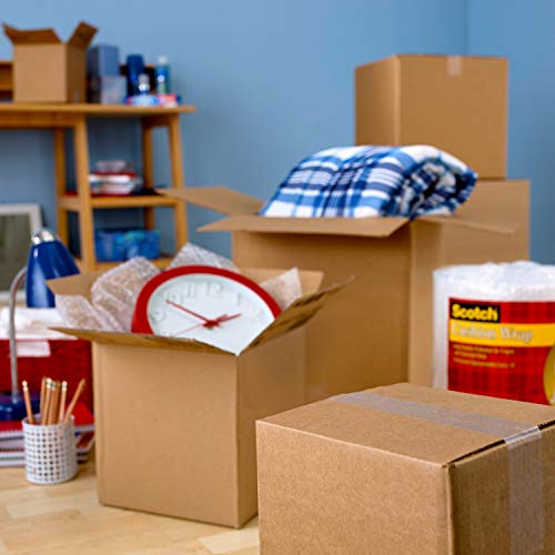 Scotch Heavy Duty Shipping Packaging Tape, 6 Rolls with Dispenser, 1.88" x 22.2 yd, 1.5"