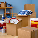 Scotch Heavy Duty Shipping Packaging Tape, 6 Rolls with Dispenser, 1.88" x 22.2 yd, 1.5"