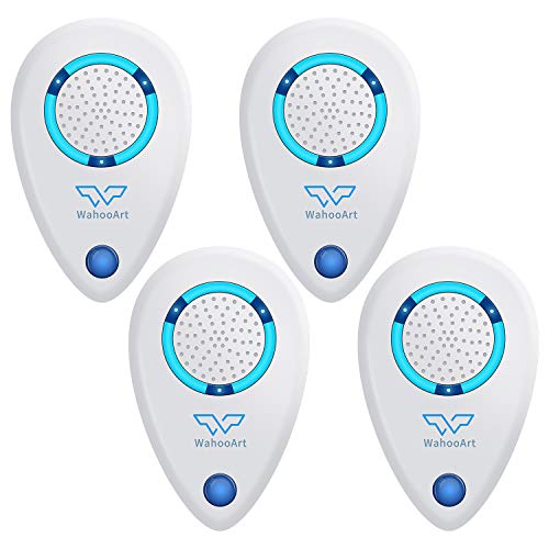 WahooArt Ultrasonic Pest Repeller, Newst Electronic Pest Repellent Plug in Indoor