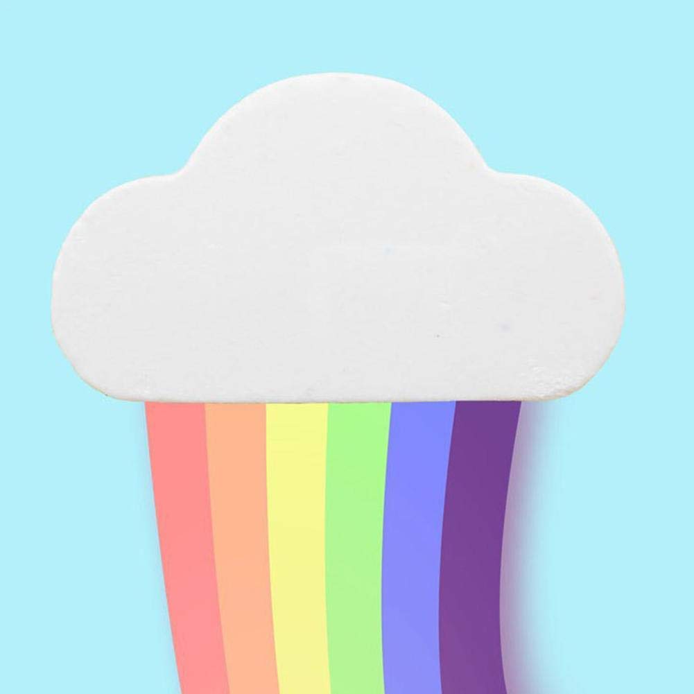 Rainbow Bath Bombs Gift Set,Bubble Magic XXL 5.8oz Bath Bombs Cloud For kids Women,Rainbow Bubble Bathbombs Suitable for Everyone, Gift idea for Birthday Valentines Anniversar(1pcs)