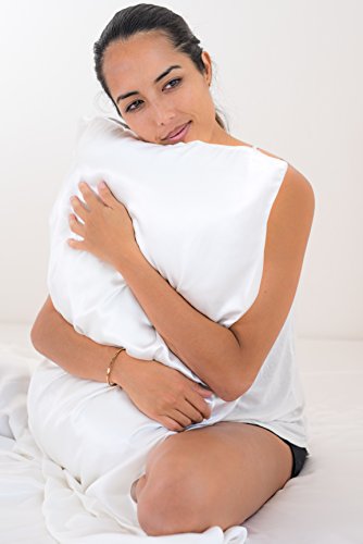 Celestial Silk 100% Silk Pillowcase for Hair Zippered Luxury 25 Momme Mulberry Silk