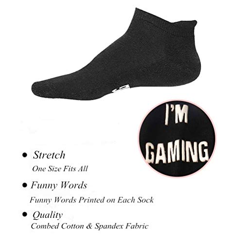 Do Not Disturb Gaming Socks, Funny Cotton Novelty Gamer Socks Gifts
