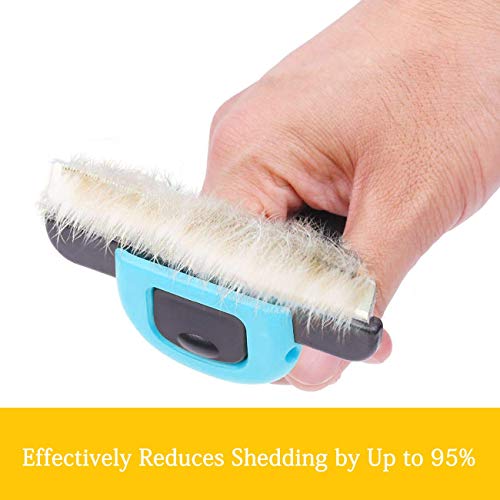 Pet Grooming Brush Effectively Reduces Shedding by Up to 95% Professional