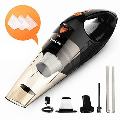 VacLife Handheld Vacuum, Hand Vacuum Cordless Rechargeable, Small and Portable