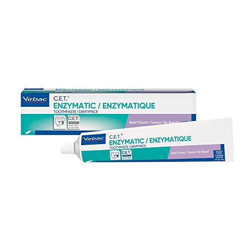 Virbac CET Enzymatic Toothpaste Eliminates Bad Breath by Removing Plaque and Tartar