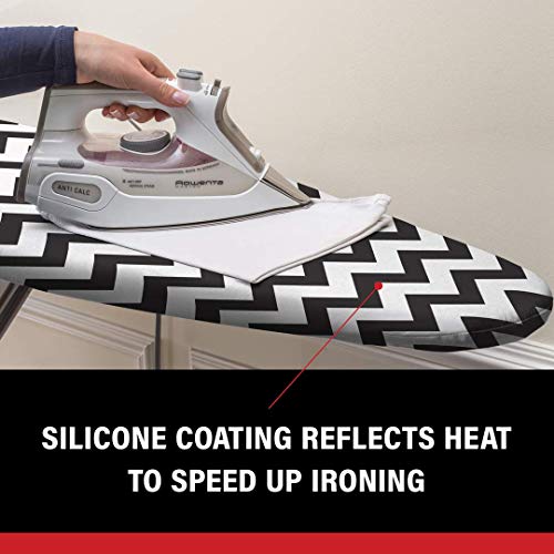 EPICA Silicone Coated Ironing Board Cover- Resists Scorching and Staining - 15" x54