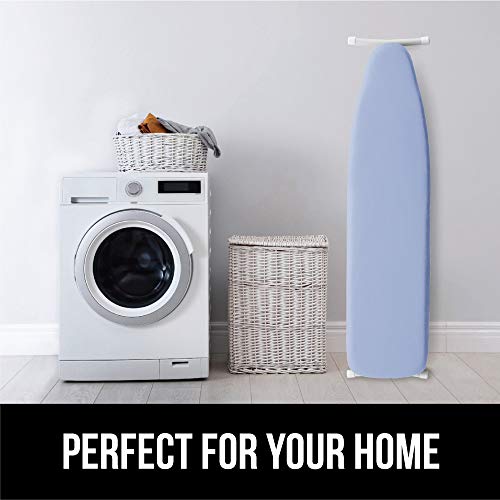 Gorilla Grip Reflective Silicone Ironing Board Cover, 15x54, Hook and Loop Fastener Straps