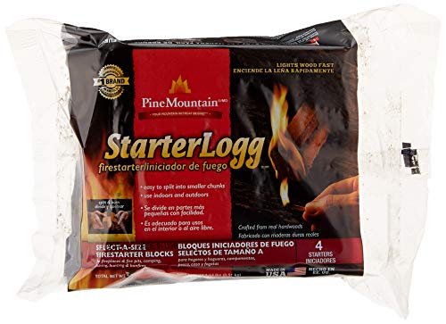 Pine Mountain StarterLogg Select-A-Size Firestarting Blocks, 24 Starts Firestarter