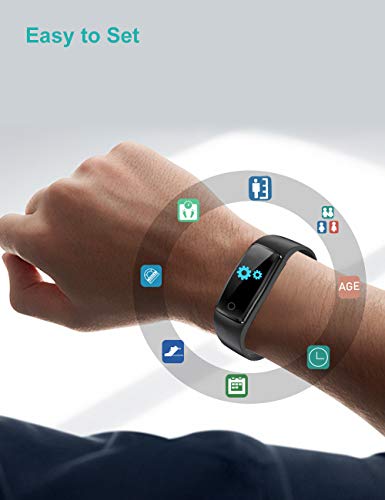 Willful Fitness Tracker Non Bluetooth Simple No App No Phone Needed Waterproof