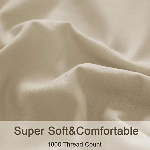 Sonoro Kate Bed Sheet Set Super Soft Microfiber 1800 Thread Count Luxury Egyptian