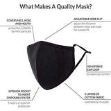 Xinber Cloth Face Mask, Cotton Masks Adjustable Face Mouth-Muffle