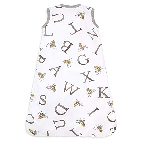 Burt's Bees Baby Baby Beekeeper Wearable Blanket, 100% Organic Cotton, Swaddle