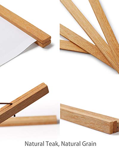 Magnetic Poster Frame Hanger, Natural Teak, Poster Hanger for Photos, Pictures