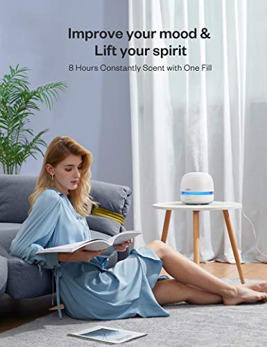 Essential Oil Diffuser, Anjou 300ml Ultrasonic Aroma Diffuser with Continuous