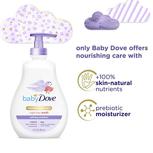 Baby Dove Sensitive Skin Care Baby Wash For a Calming Baby Bath Wash