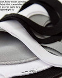 Second Skin in Grayscale Face Mask by VIRTUE CODE Fabric Face Masks