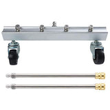 Twinkle Star 13" Pressure Washer Undercarriage Cleaner, Under Car Water Broom