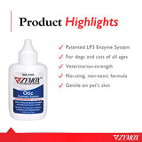 Zymox Ear Solution the Only No Pre-Clean Once-a-Day Dog and Cat Ear Solution