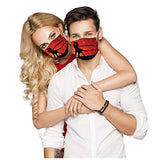 50pcs Disposable Face Mask, Valentine's Day Face Mask for Adult, Heart Shaped