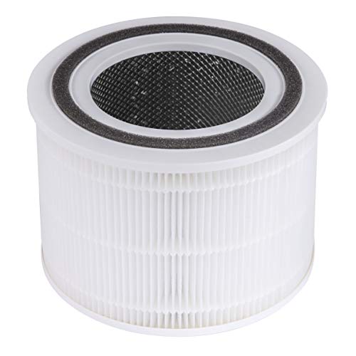 LEVOIT Core 300 Air Purifier Replacement Filter, 3-in-1 Pre-Filter, True HEPA Filter
